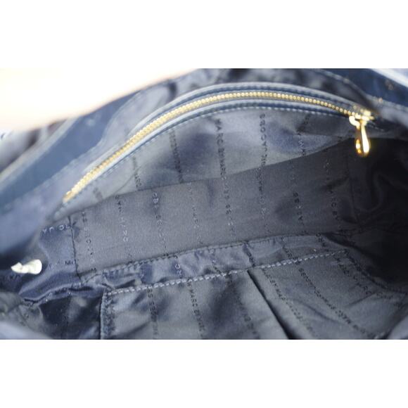 Marc Jacobs by Blue Patent Lea Shoulder Crossbody Flap Bag - Picture 6 of 11